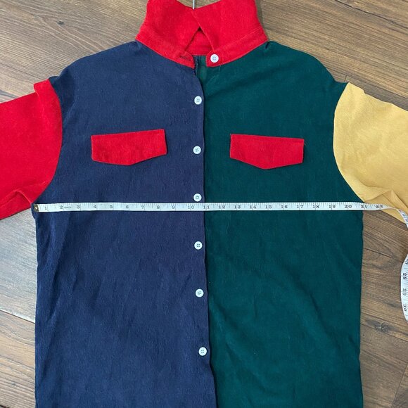 Multi-coloured Long Sleeve Button Up Shirt - Picture 6 of 11